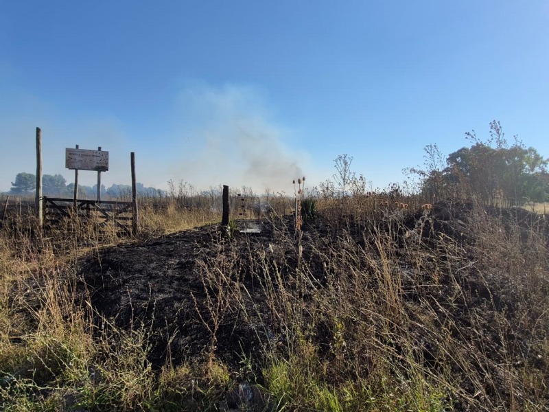 Olavarr�a sigue en zona de �riesgo extremo� de incendios